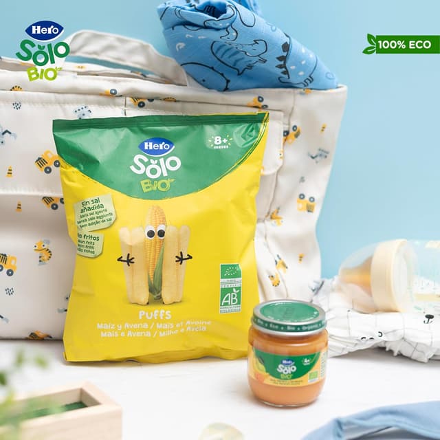 Thumbnail 6 de Hero Solo Puff Snack 5x25 g para bebés 🍪