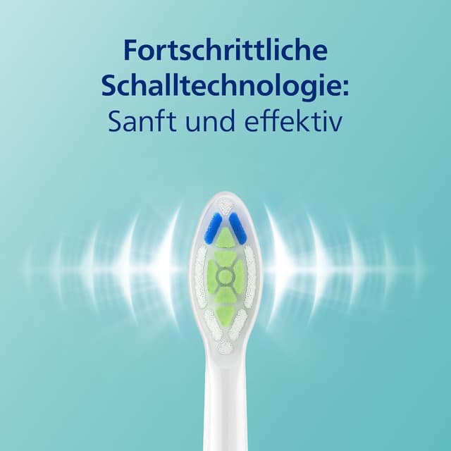 Detalle de Philips Sonicare 4100 elektrische Zahnbürste mit Schalltechnologie HX3689/41 (Paradise Pink Prismatic)