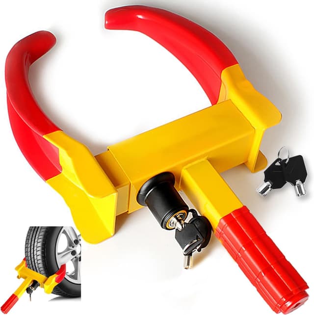 Imagen de KEELYY Wegfahrsperre Radkralle 2 Schlüssel en OfertitasTOP