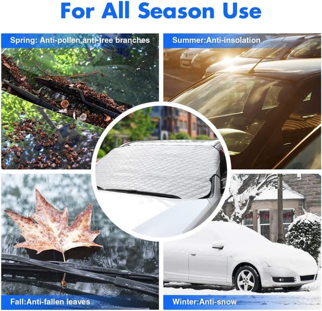 Detalle 2 de Car Windshield Snow Cover L size 58x40in