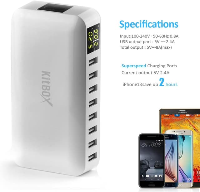 Thumbnail 2 de Multi USB Charger UK Plug