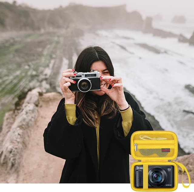 Thumbnail 6 de Elonbo Carrying Case for Canon PowerShot SX740/SX730/SX720/SX620 & G7 X Digital Cameras (hard EVA travel storage cover)