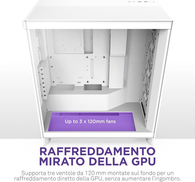 Detalle de NZXT H7 Flow case airflow ATX mid-tower