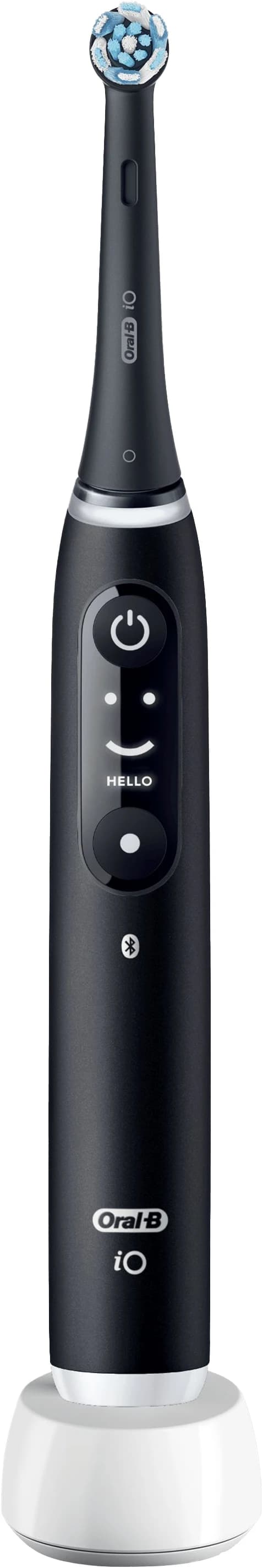 Detalle 2 de Oral-B iO 6N Schwarz + iO Sanfte Reinigung Aufsteckbürste 🪥