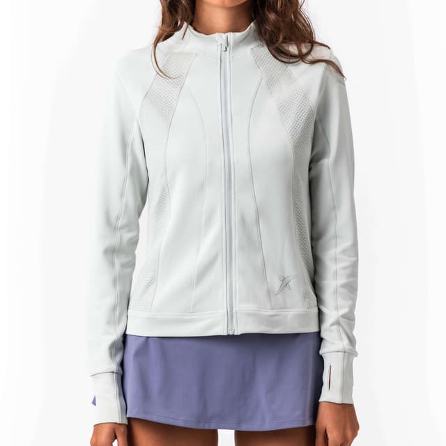 Detalle de Drop Shot Virsa chaqueta pádel mujer