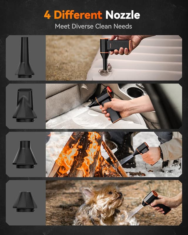 Thumbnail 4 de WOLFBOX MF50 Compressed Air Duster 110000 RPM 🧹