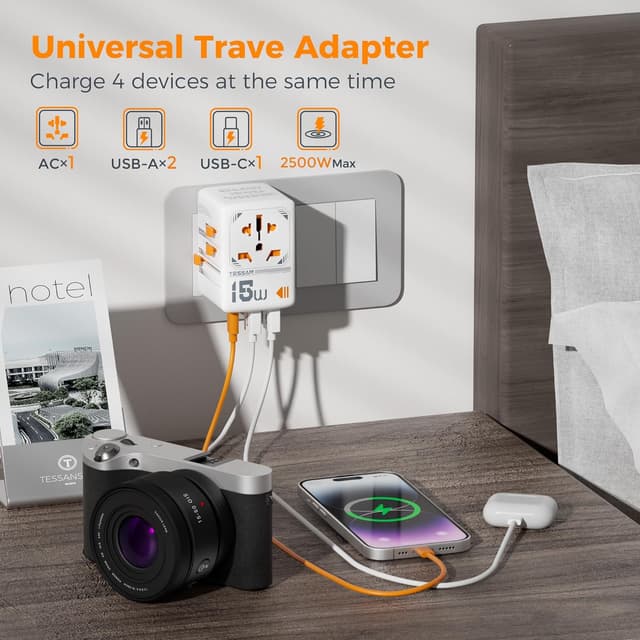 Thumbnail 3 de TESSAN Universal Travel Adapter