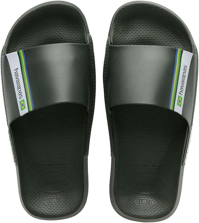 Detalle de Havaianas Slide Brasil Sandale glissante mixte