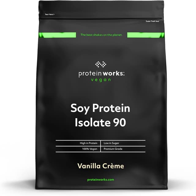 Detalle de Protéine de soja 90% The Protein Works 2 kg