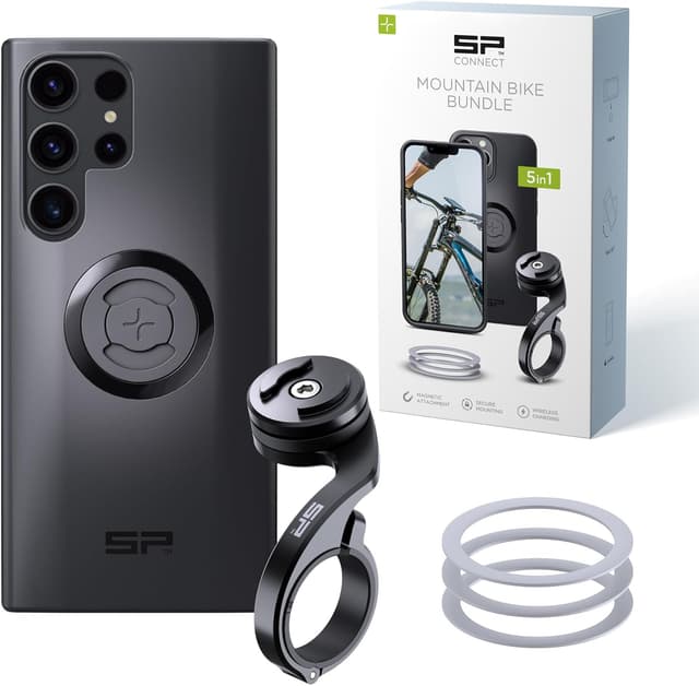 Detalle de SP CONNECT Mountain Bike Bundle SPC+ : support téléphone VTT pour Samsung S23 Ultra