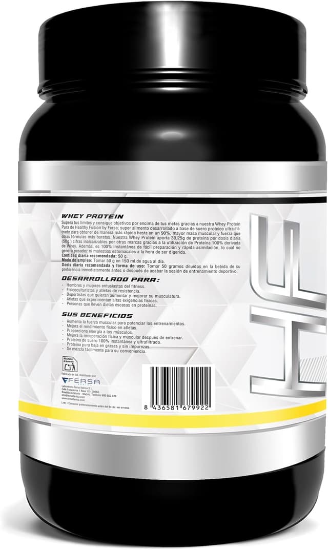 Thumbnail 7 de Whey Protein en Polvo 1kg 💪 | Alta pureza y BCAA