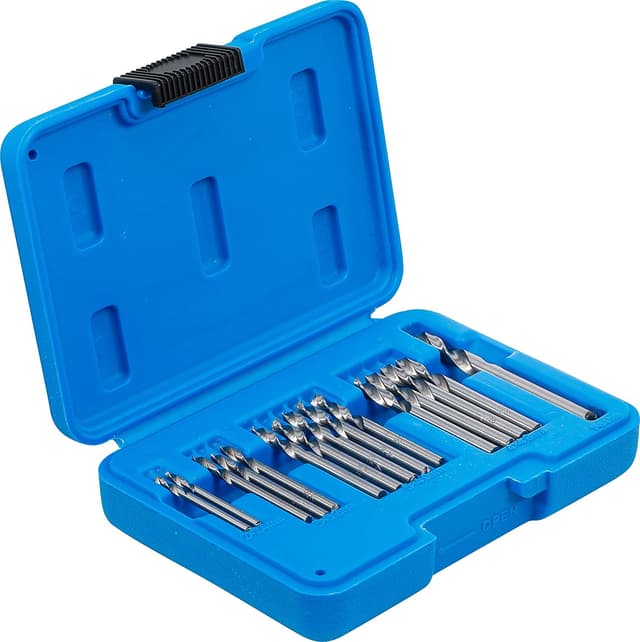 Detalle 2 de BGS 2097 Blind Rivet Drill Set (HSS) for blind rivets and thin sheet metal, 15-piece set