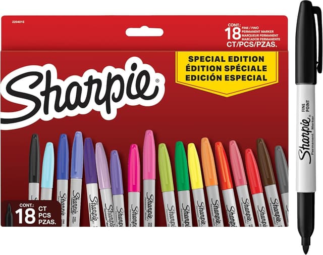 Imagen de Sharpie Limited Edition 18‑Count Permanent Markers en OfertitasTOP