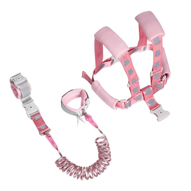 Thumbnail 6 de Reflektierende Kinderleine mit Handgelenkzügel (2-in-1) – Sicherheitsgurt mit Schloss, Blau, 1,5 m