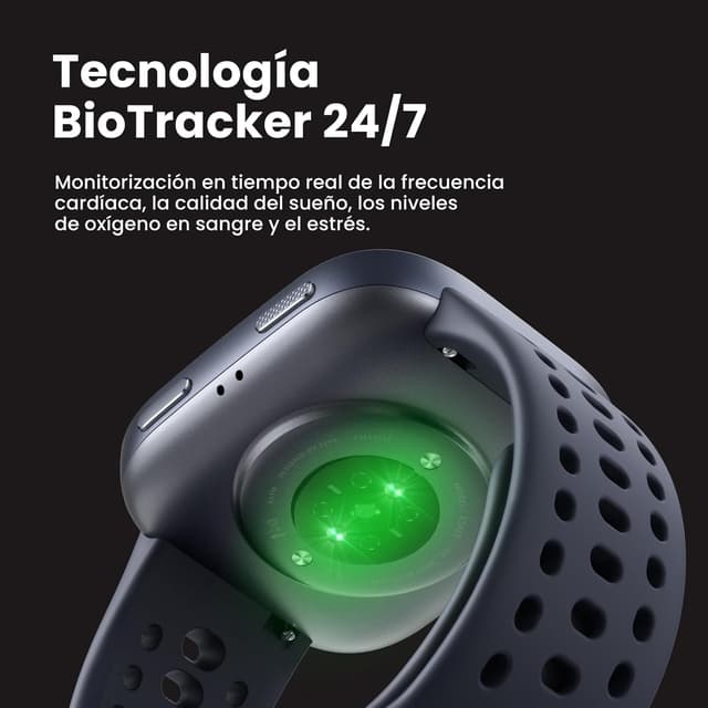 Detalle 2 de Amazfit Bip 6 Reloj Inteligente 46 mm 🕒 BaterÃa 14 dÃas, GPS, Rosa