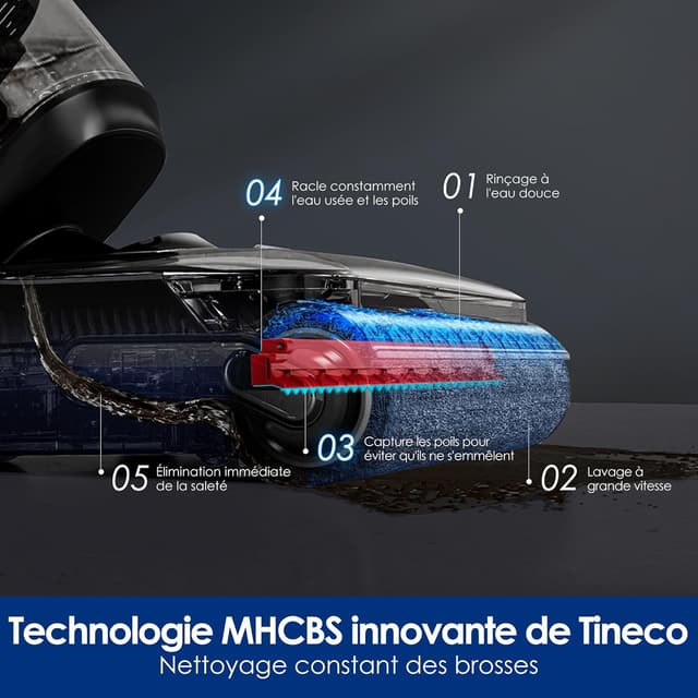 Thumbnail 5 de Tineco Switch S7 Stretch aspirateur laveur 85°C 🧹