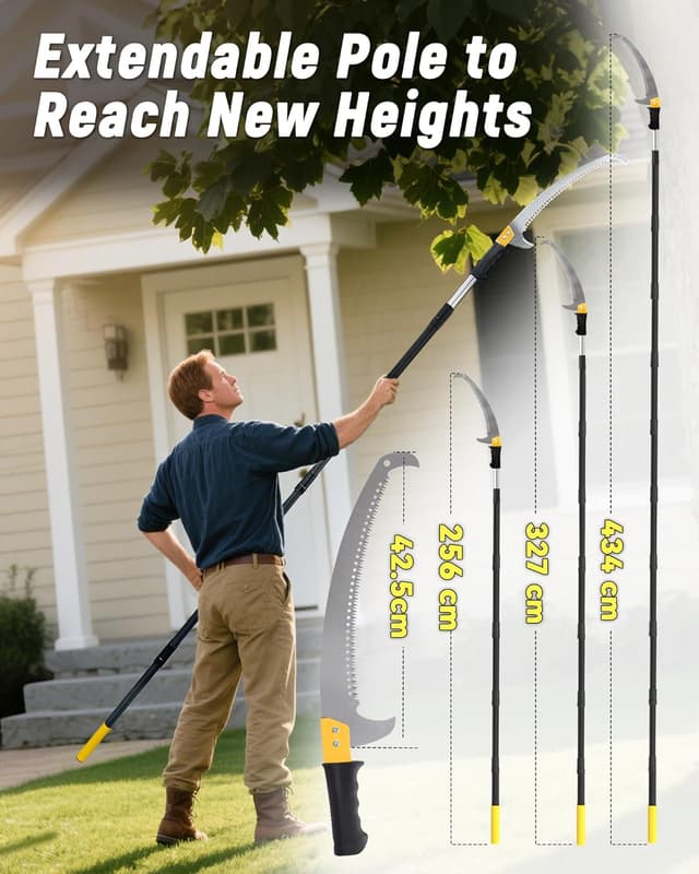 Detalle de BlumeTrec pole saw 434cm for pruning