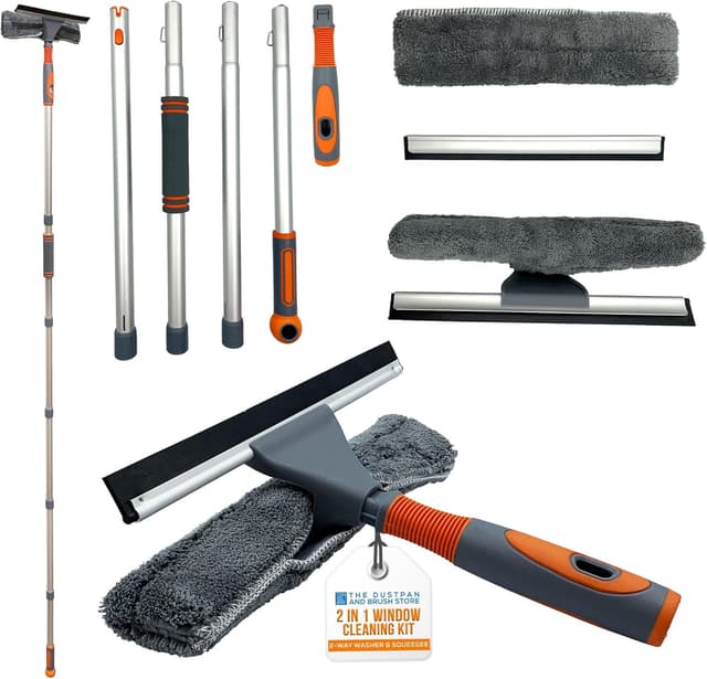 Imagen de Window Cleaning Kit 158cm extendable pole 🧽 en OfertitasTOP