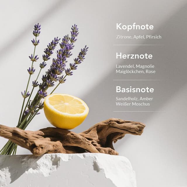 Detalle 1 de Kustie Lavendel Duschgel 380 ml mit Blüten