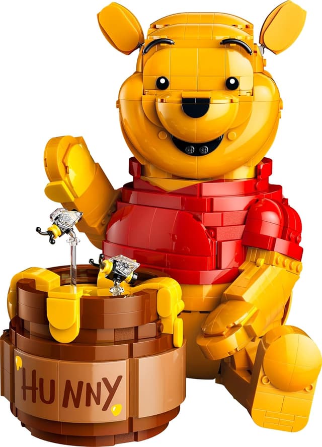 Thumbnail 6 de LEGO Disney Winnie the Pooh 43300 – Kit di modellismo per adulti con vaso di miele, minifigure e personaggio di Ih-Oh