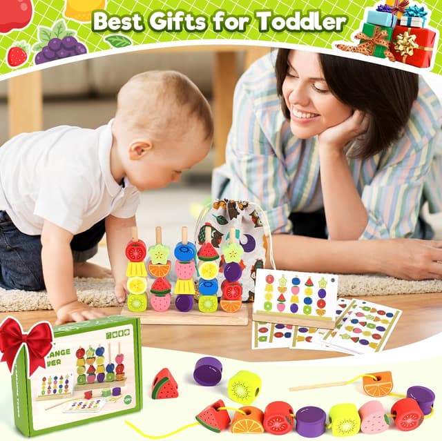 Thumbnail 5 de Montessori Wooden Toddler Toys 2–5 Years