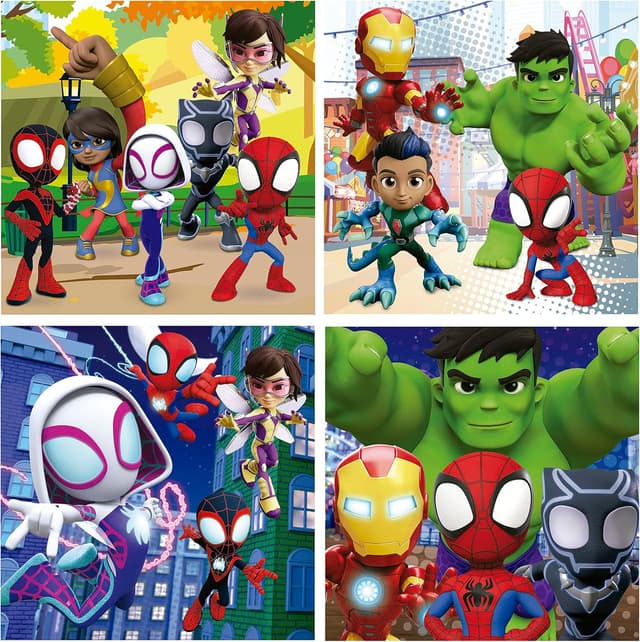 Detalle 2 de Educa - Maleta Spidey | Juegos de Puzzles para Niños 🧩