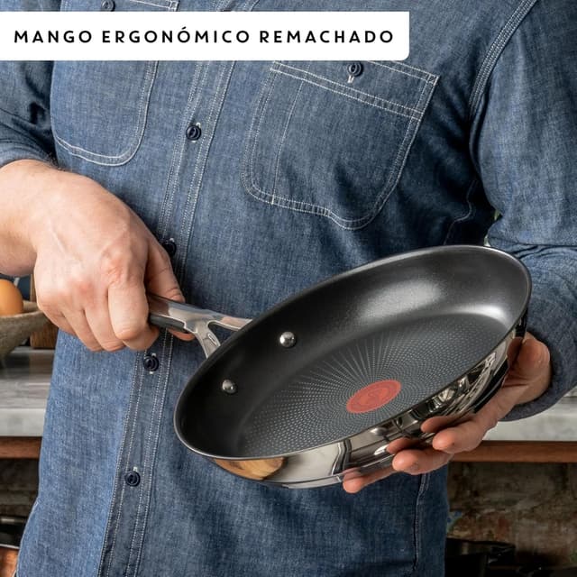 Detalle de Tefal Jamie Oliver Juego 2 sartenes 24/28 cm