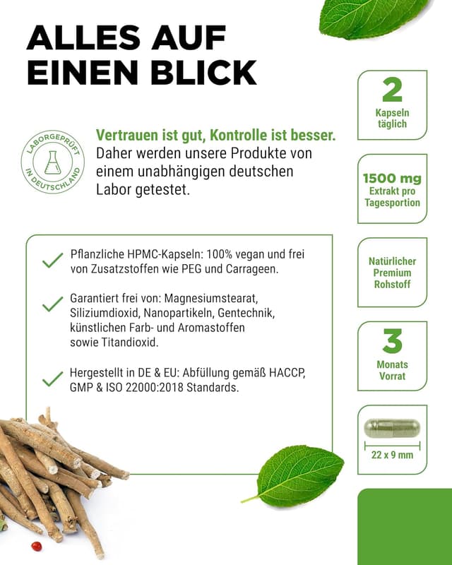 Thumbnail 3 de Vit4ever Ashwaganda Extrakt 750 mg Kapseln