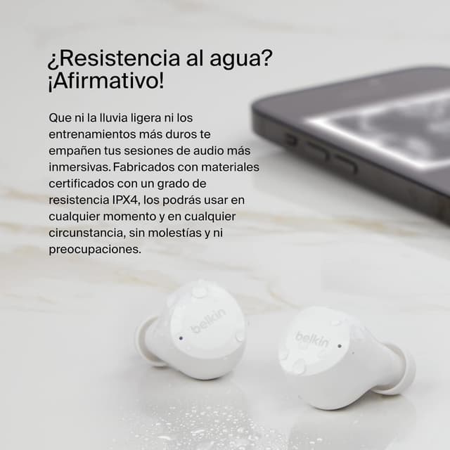 Thumbnail 7 de Belkin SoundForm Bolt Auriculares Inalámbricos Bluetooth con 28h🔋