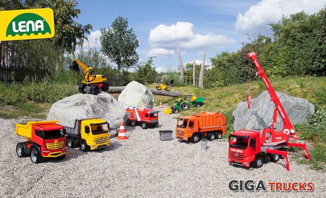 Thumbnail 6 de LENA Giga Trucks Mercedes-Benz Arocs Immondizia: camion per 3+ anni in plastica resistente
