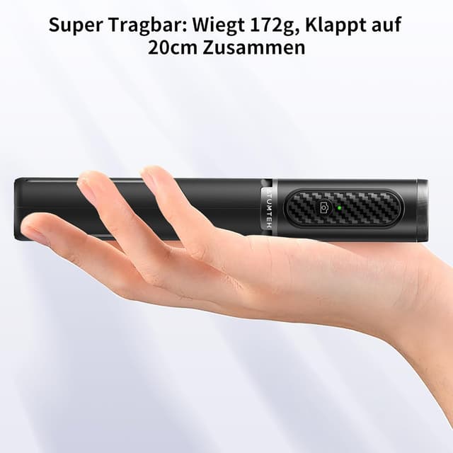 Thumbnail 4 de ATUMTEK Selfie-Stick Stativ 3-in-1 mit Bluetooth-Fernbedienung