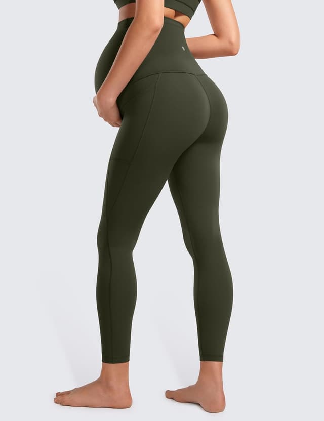 Detalle 2 de CRZ YOGA Butterluxe leggings premaman con tasche per yoga e relax (63 cm)