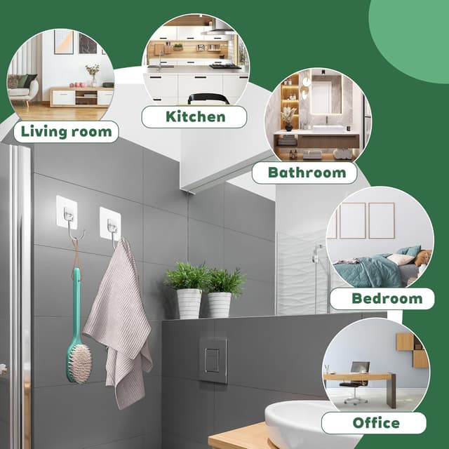 Thumbnail 6 de EOSWRU Self Adhesive Hooks 15 kg