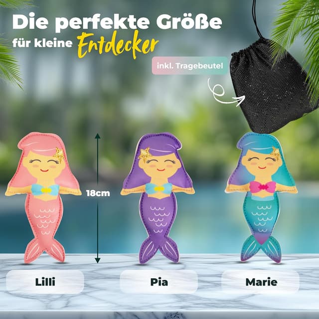 Detalle 2 de Tauchtiere für Kinder von KIDVERSE – Neopren-Tauchspielzeug für Pool, See & Meer