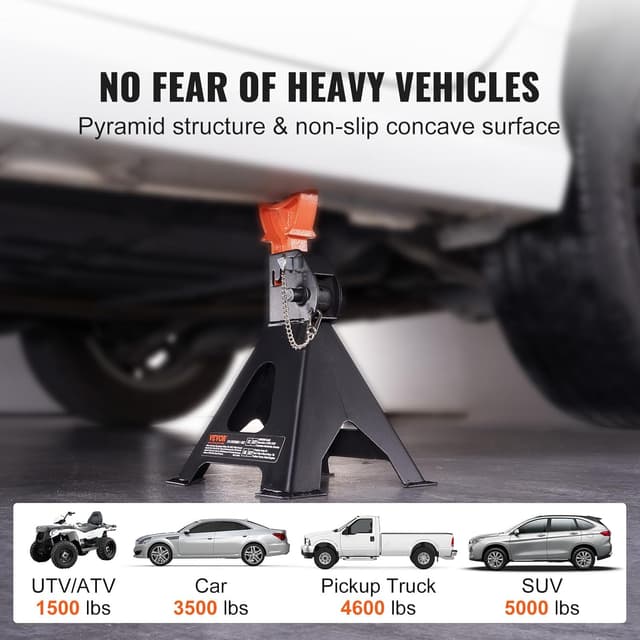 Thumbnail 5 de VEVOR 3 Ton Jack Stands