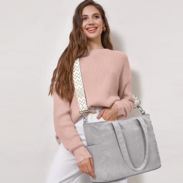 Thumbnail 1 de oscaurt Cord Tote Bag Shopper Tasche Damen