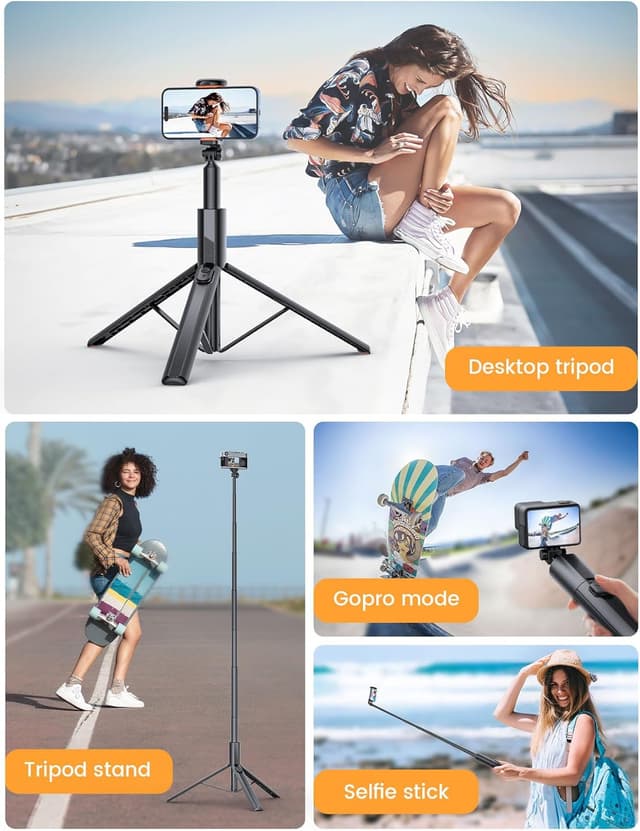 Thumbnail 4 de ANXRE NT79 180cm phone tripod for filming