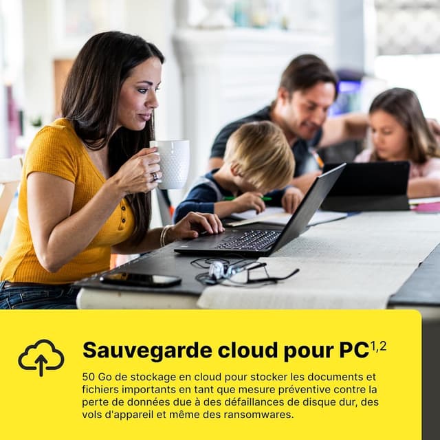 Detalle de Norton 360 Deluxe 25 Go de cloud