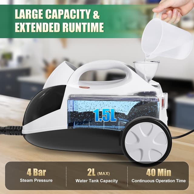 Detalle de Rolipo Steam Cleaner 4 bar, 2000W