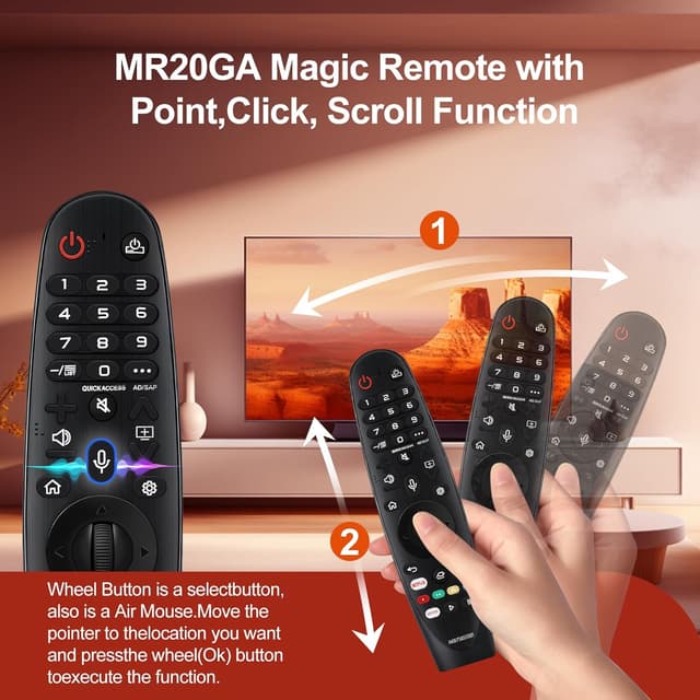 Thumbnail 5 de LG Magic Remote MR20GA Replacement