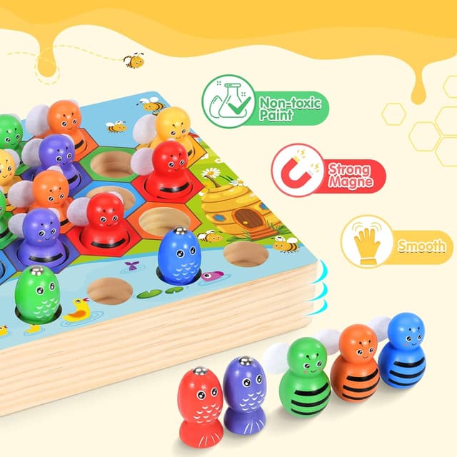 Thumbnail 4 de Ophy Juego de Pesca Magnético Juguete Montessori 🎲