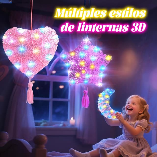 Thumbnail 1 de Hapikids Kit Arte Hilo 3D 6-12 años