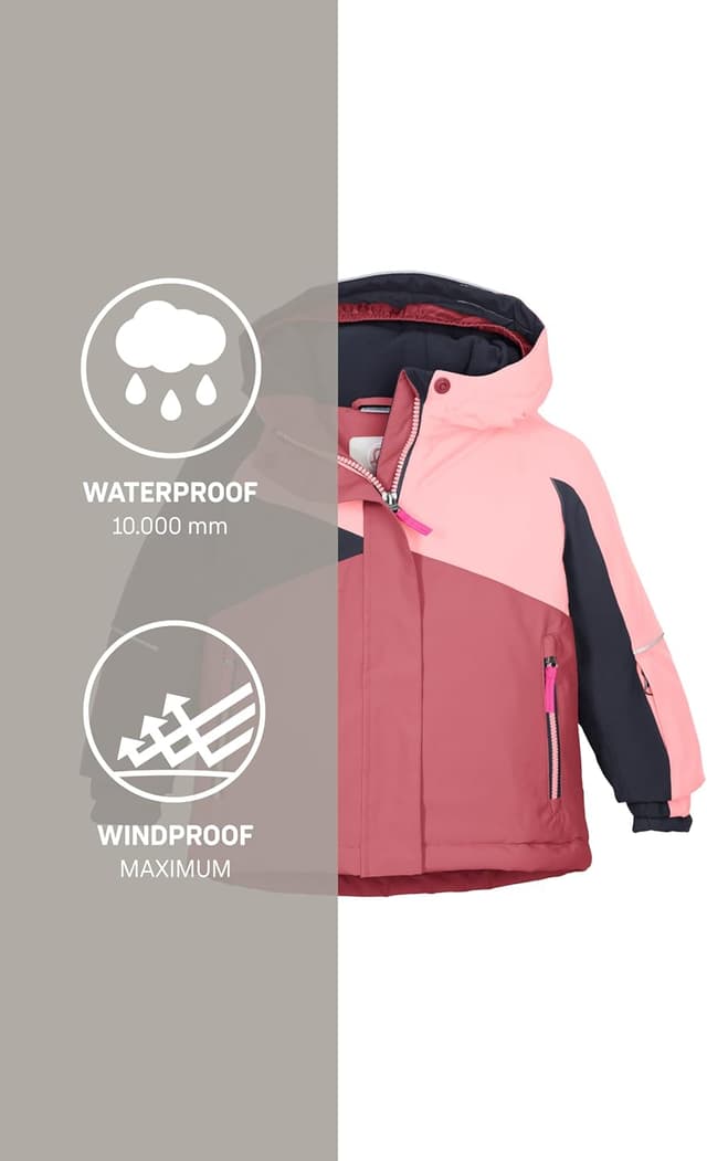 Thumbnail 5 de first instinct by killtec Unisex Baby Ski Jckt mit Kapuze