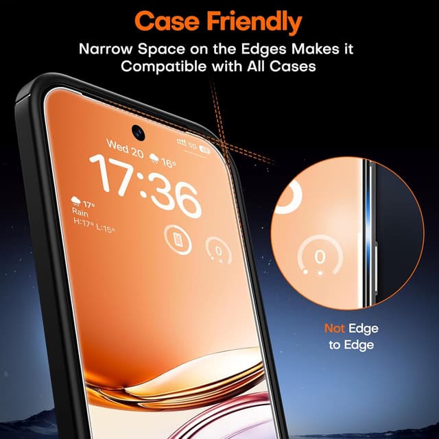 Detalle de TOCOL 2 Pack Pixel 10 Pro/10/9 Pro 6.3-inch screen protector