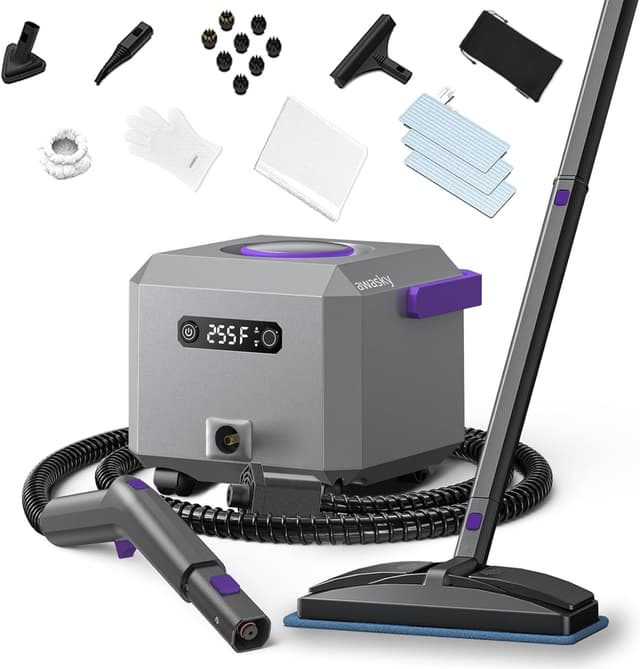 Imagen de awasky Steam Cleaner 0.6 Gal Multi Steamer Mop en OfertitasTOP