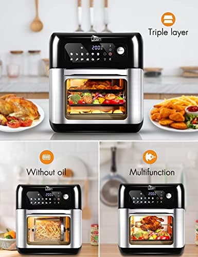 Thumbnail 2 de Uten Freidora de Aire 10L, Saludable y Rápida 🍽