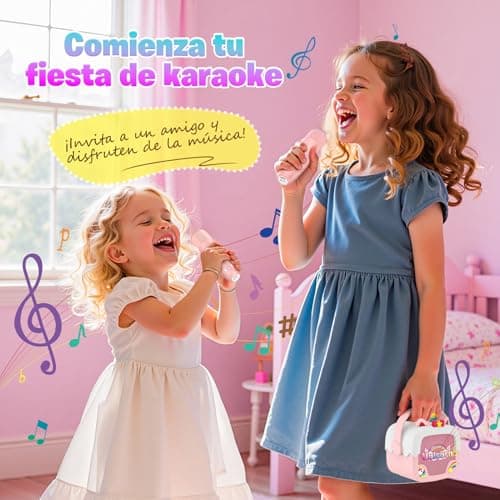 Thumbnail 5 de Dislocati Micrófono Karaoke Inalámbrico para Niñas 🎤