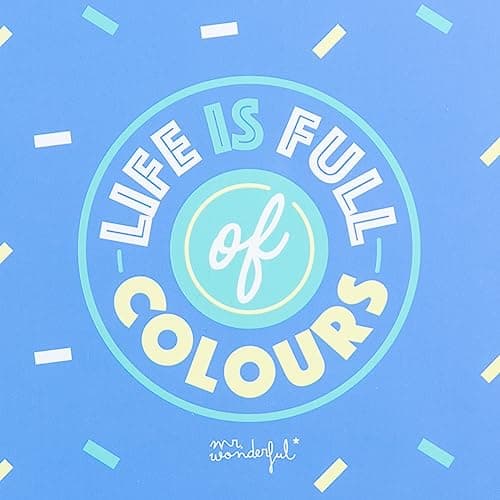 Thumbnail 4 de Mr. Wonderful Estuche Life is full of colours con lápices de colores