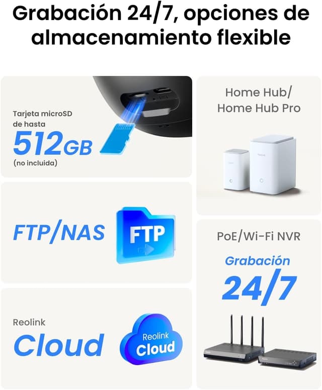 Thumbnail 6 de Reolink 4K Cámara de Seguridad con Reflector