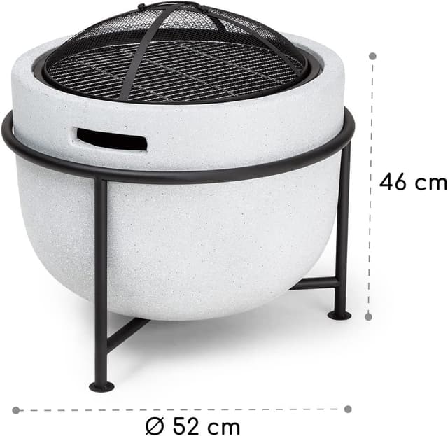 Thumbnail 1 de blumfeldt Brasero Exterior con Parrilla 52 cm